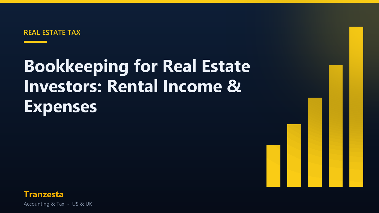 Bookkeeping for Real Estate Investors: Rental Income & Expenses