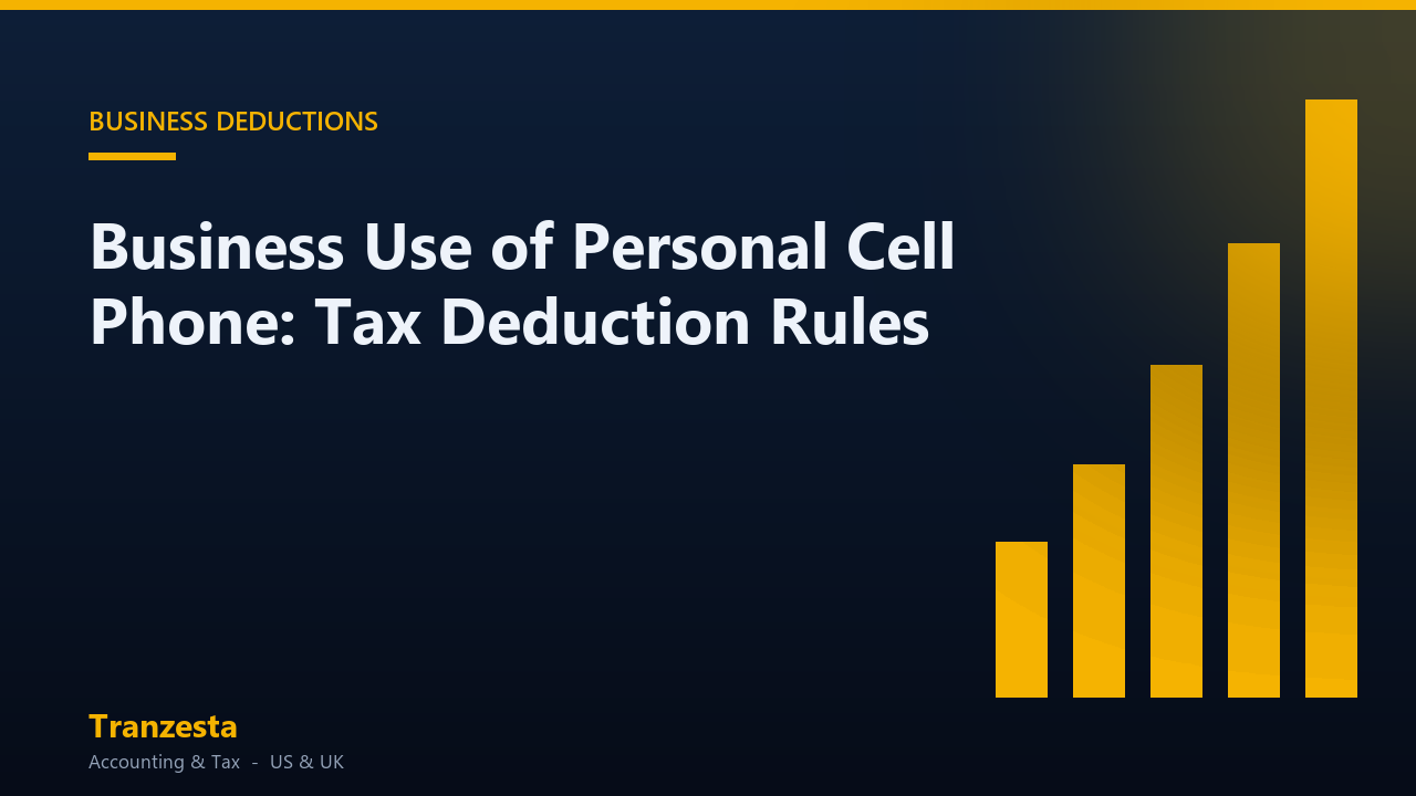 Business Use of Personal Cell Phone: Tax Deduction Rules
