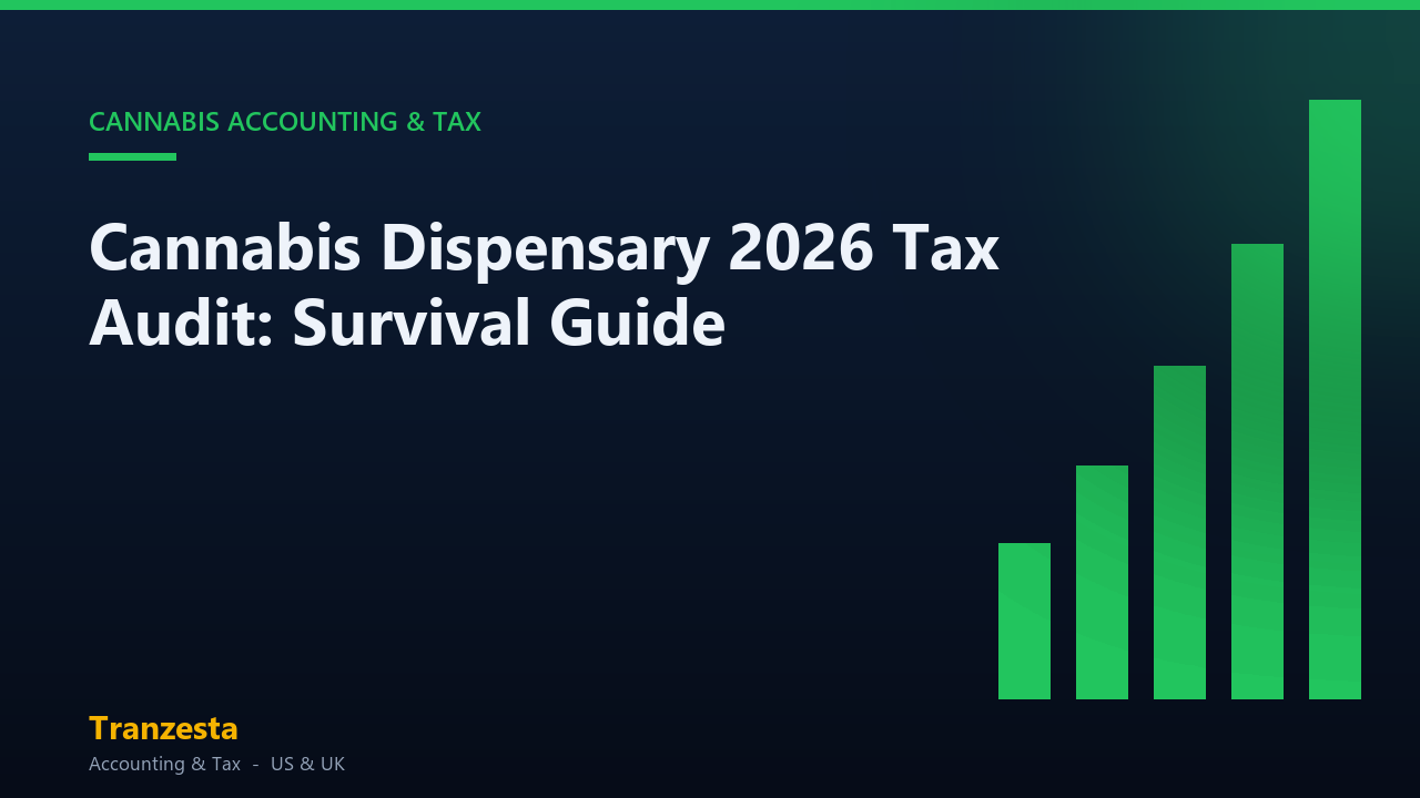 Cannabis Dispensary 2026 Tax Audit: Survival Guide