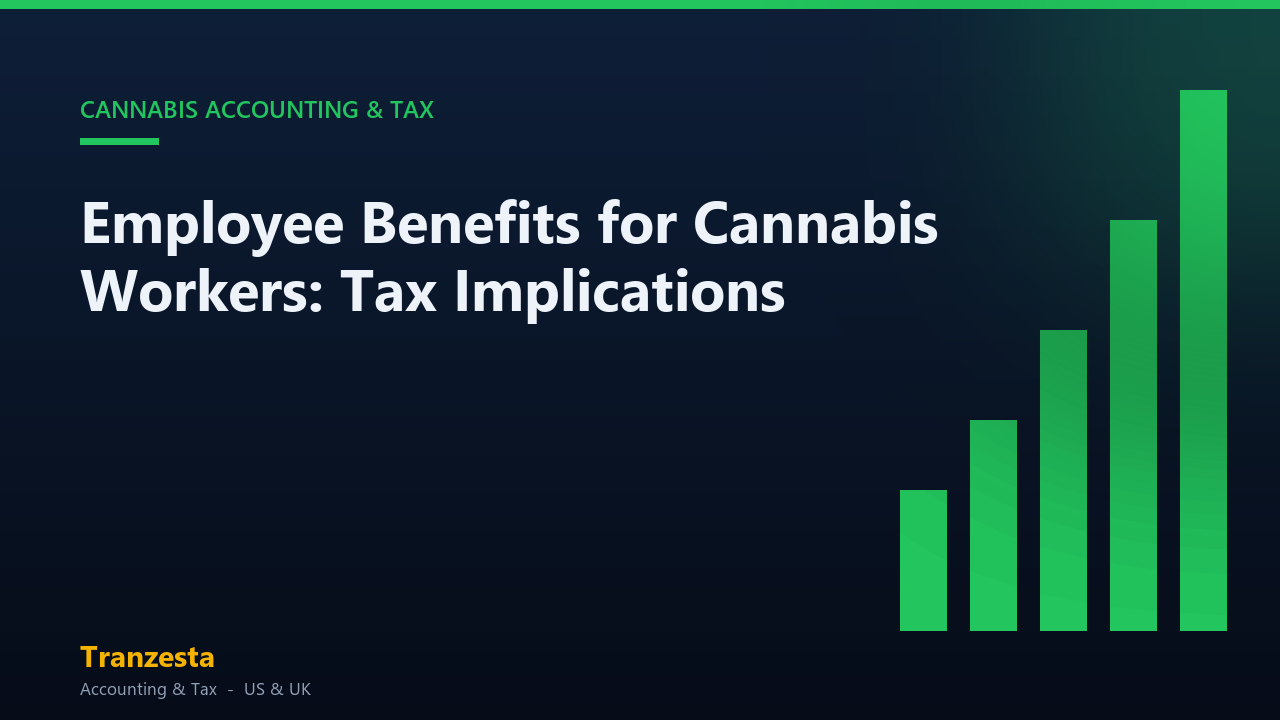Employee Benefits for Cannabis Workers: Tax Implications