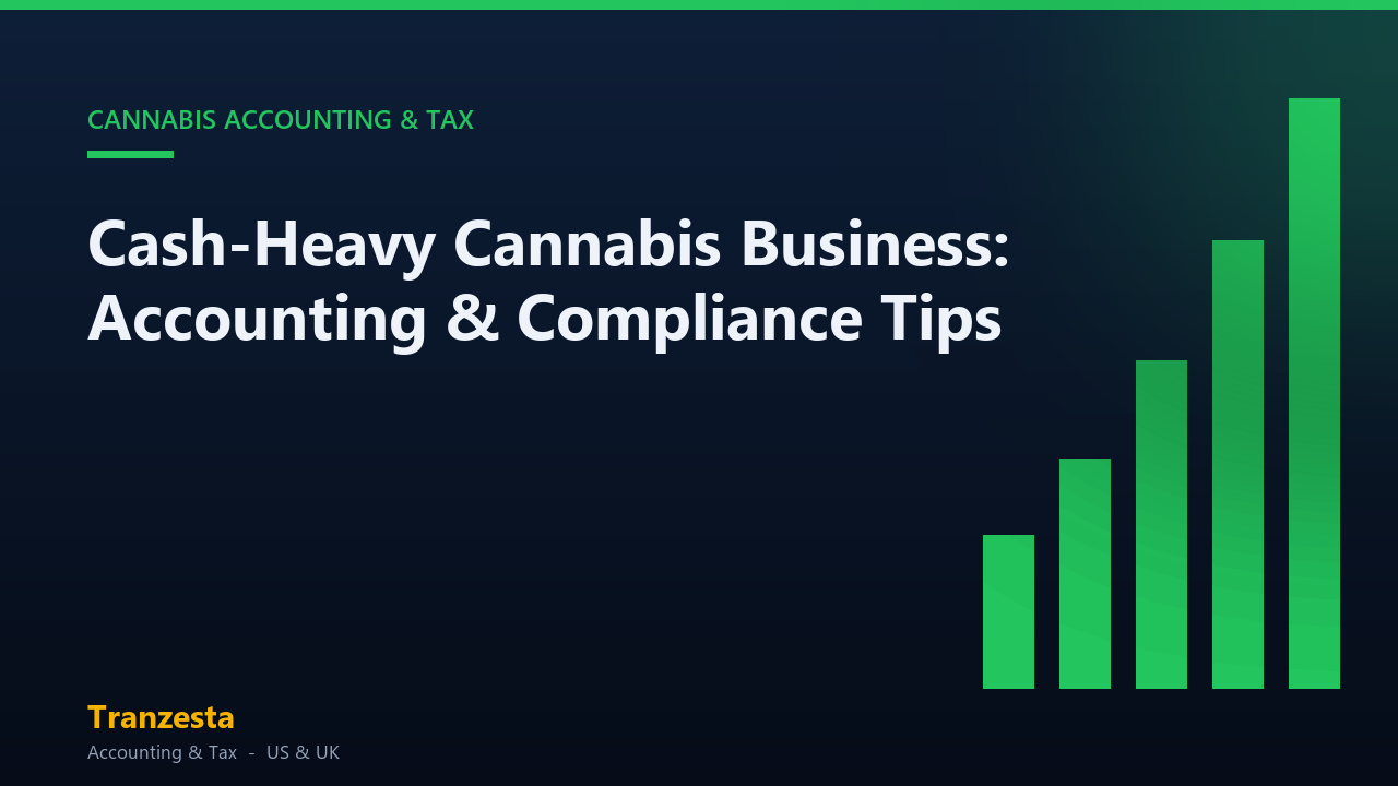 Cash-Heavy Cannabis Business: Accounting & Compliance Tips