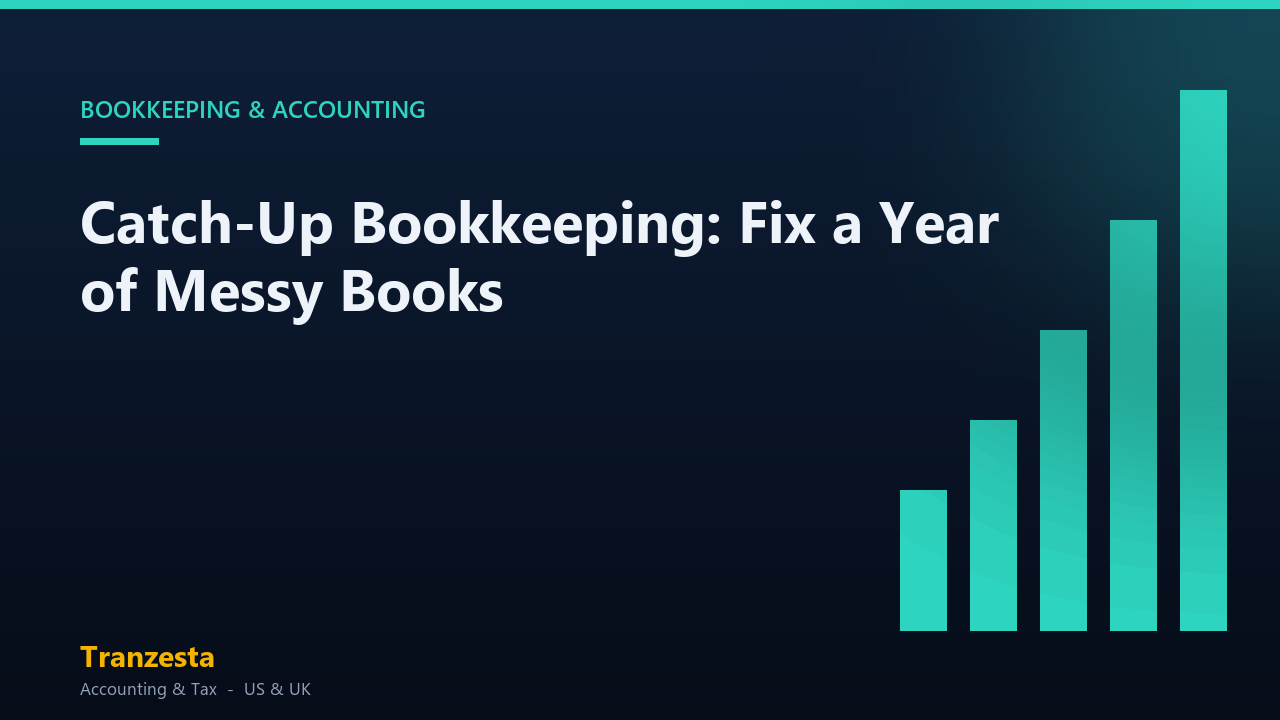 Catch-up bookkeeping - Tranzesta bookkeeping guide