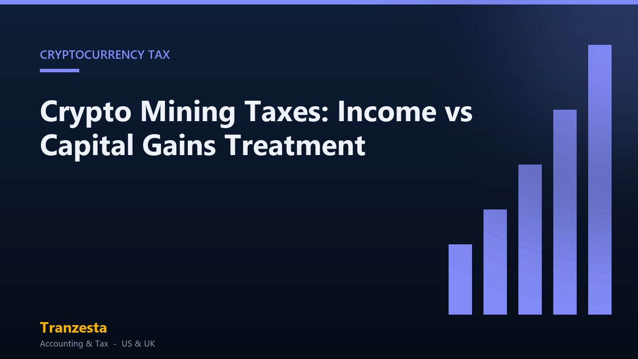 Crypto Mining Taxes: Income vs Capital Gains Treatment