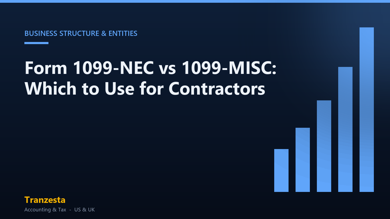 Form 1099-NEC vs 1099-MISC: Which to Use for Contractors