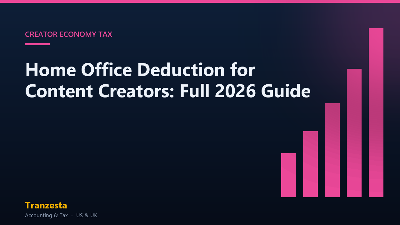Home Office Deduction for Content Creators: Full 2026 Guide