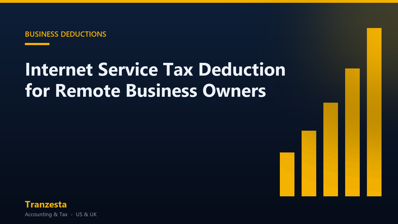 Internet Service Tax Deduction for Remote Business Owners