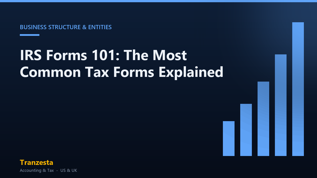IRS Forms 101: The Most Common Tax Forms Explained