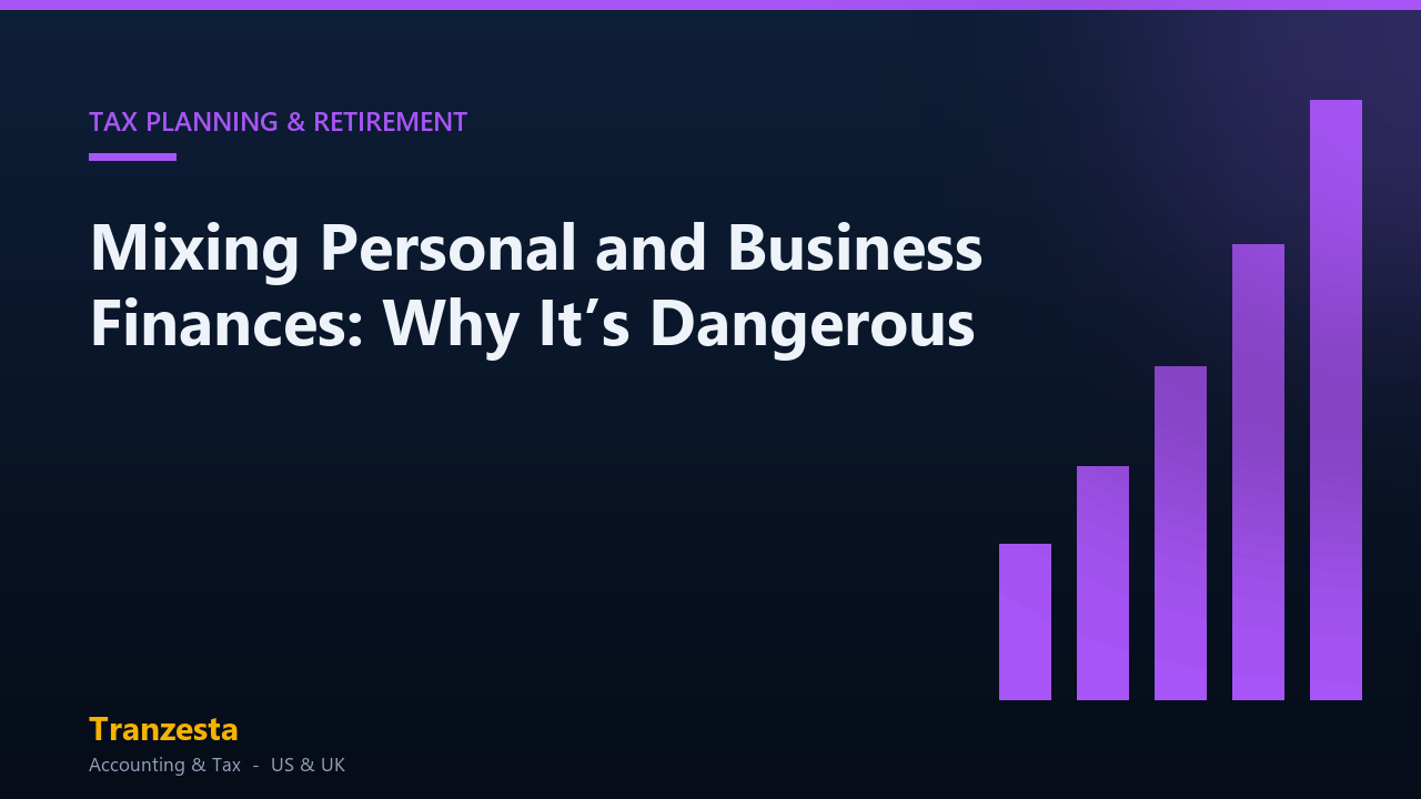 Mixing Personal and Business Finances: Why It’s Dangerous
