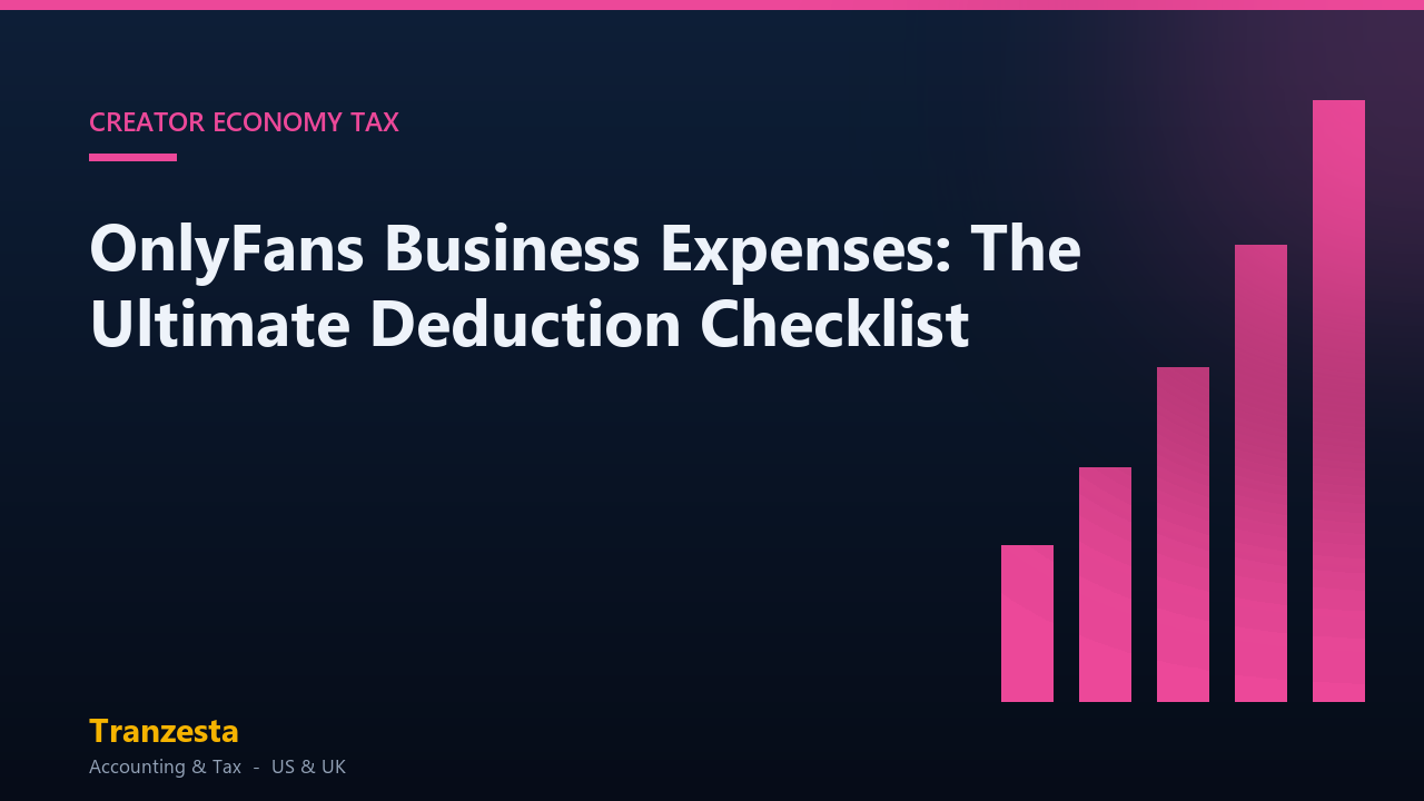 OnlyFans Business Expenses: The Ultimate Deduction Checklist