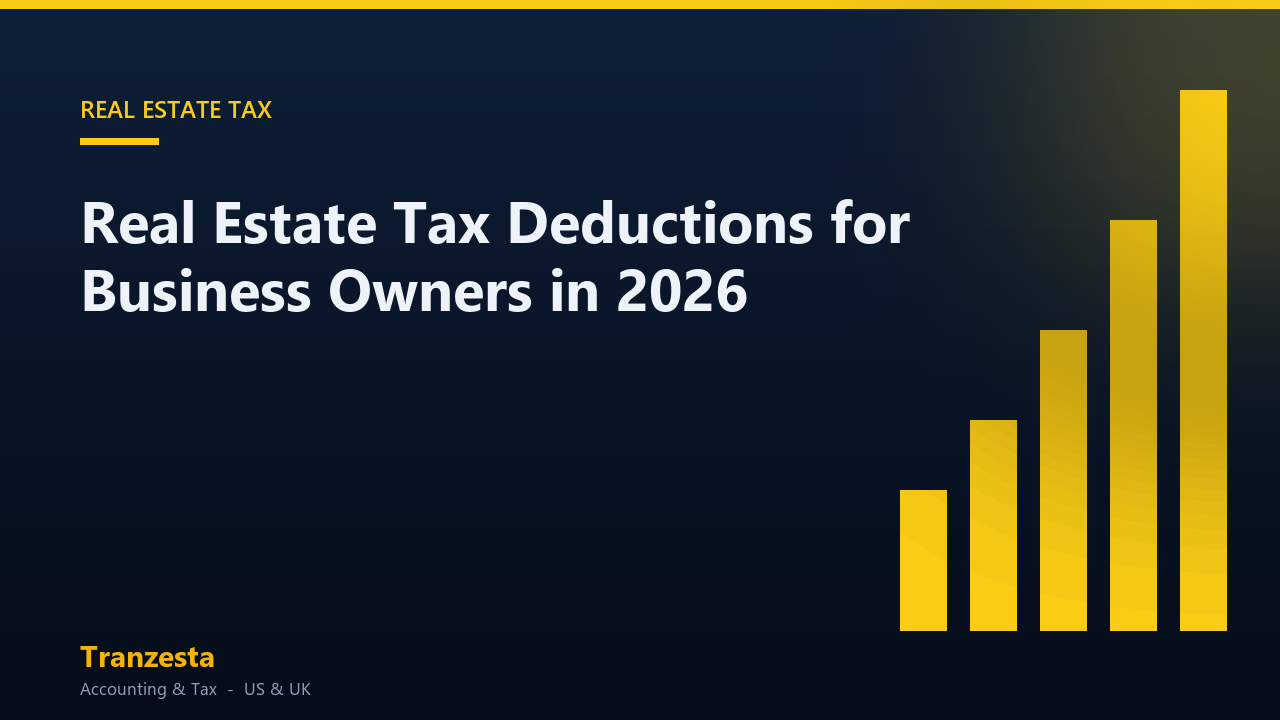 Real Estate Tax Deductions for Business Owners in 2026