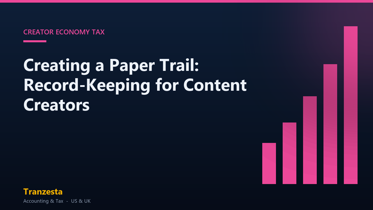 Creating a Paper Trail: Record-Keeping for Content Creators