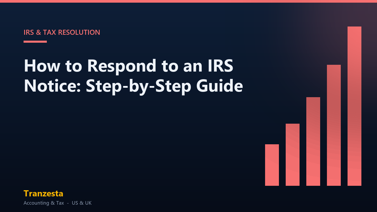 How to Respond to an IRS Notice: Step-by-Step Guide