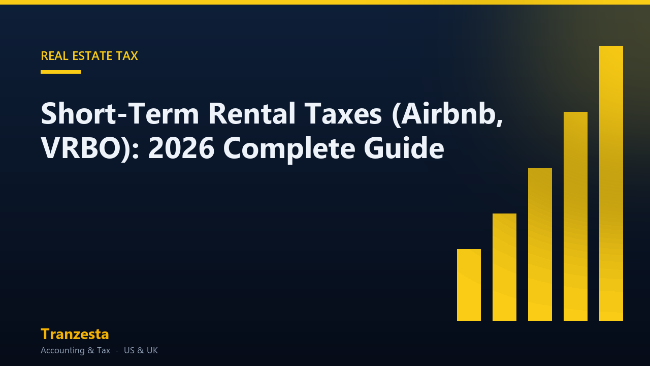 Short-Term Rental Taxes (Airbnb, VRBO): 2026 Complete Guide