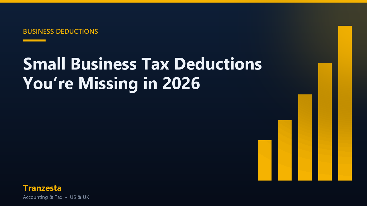 Small Business Tax Deductions You’re Missing in 2026