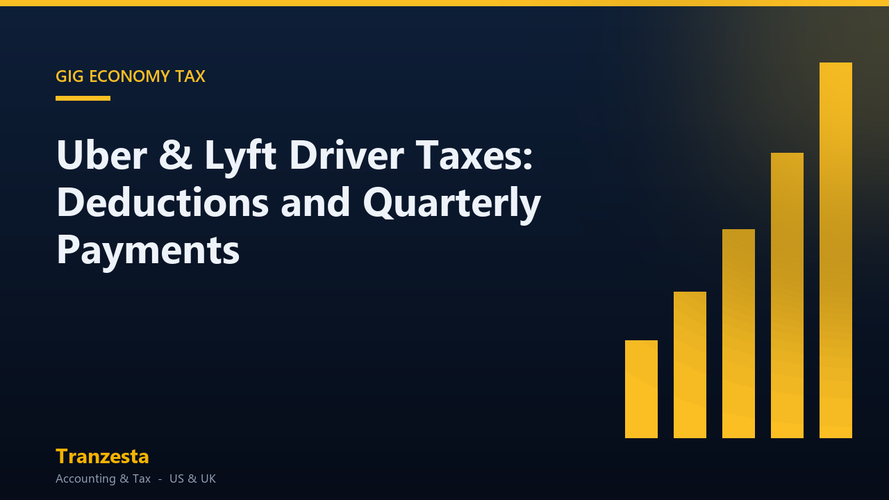 Uber & Lyft Driver Taxes: Deductions and Quarterly Payments