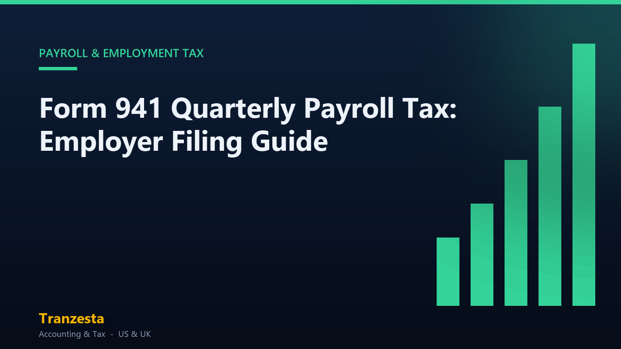 Form 941 Quarterly Payroll Tax: Employer Filing Guide